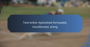 Testi kriket: Ajaloolised formaadid, muudatused, areng