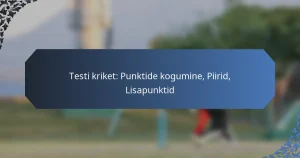 Testi kriket: Punktide kogumine, Piirid, Lisapunktid