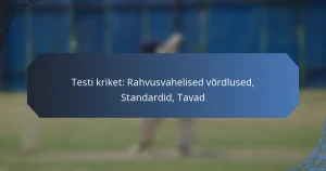 Testi kriket: Rahvusvahelised võrdlused, Standardid, Tavad