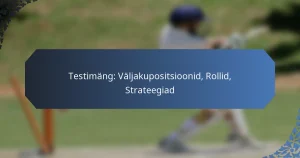 Testimäng: Väljakupositsioonid, Rollid, Strateegiad